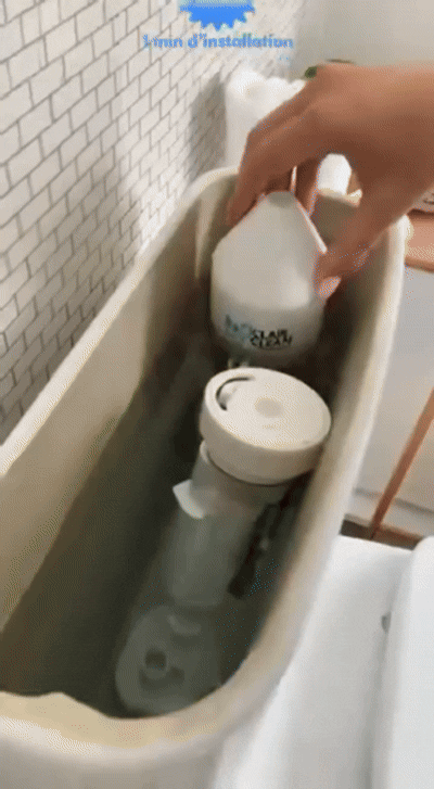 Klair Clean™ – Élimine les traces jaunes des WC pendant des mois (sans frotter)